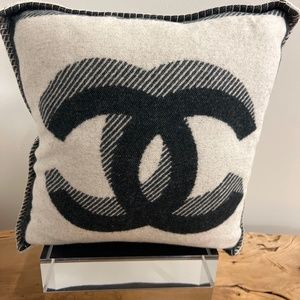 Chanel reversible travel pillow
